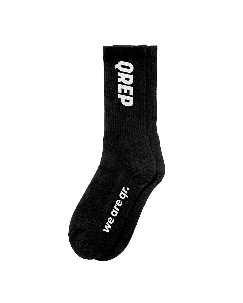 Носки длинные чёрные QREP