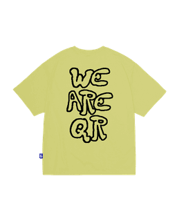 T-SHIRT WRQ GRAFFITI LIME